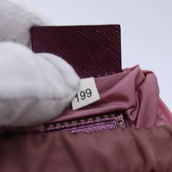 PRADA Glasses Case Nylon Pink Auth 75213 - Picture 12 of 16